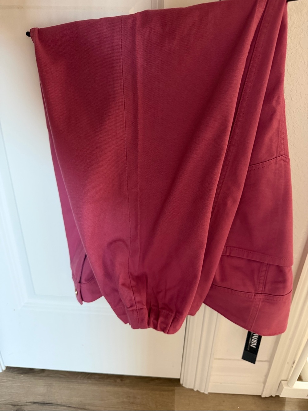 WHBM Pret Jogger Pants in Rose Wine